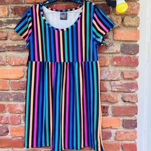 🌈Too Fast - Vertical rainbow stripes🌈